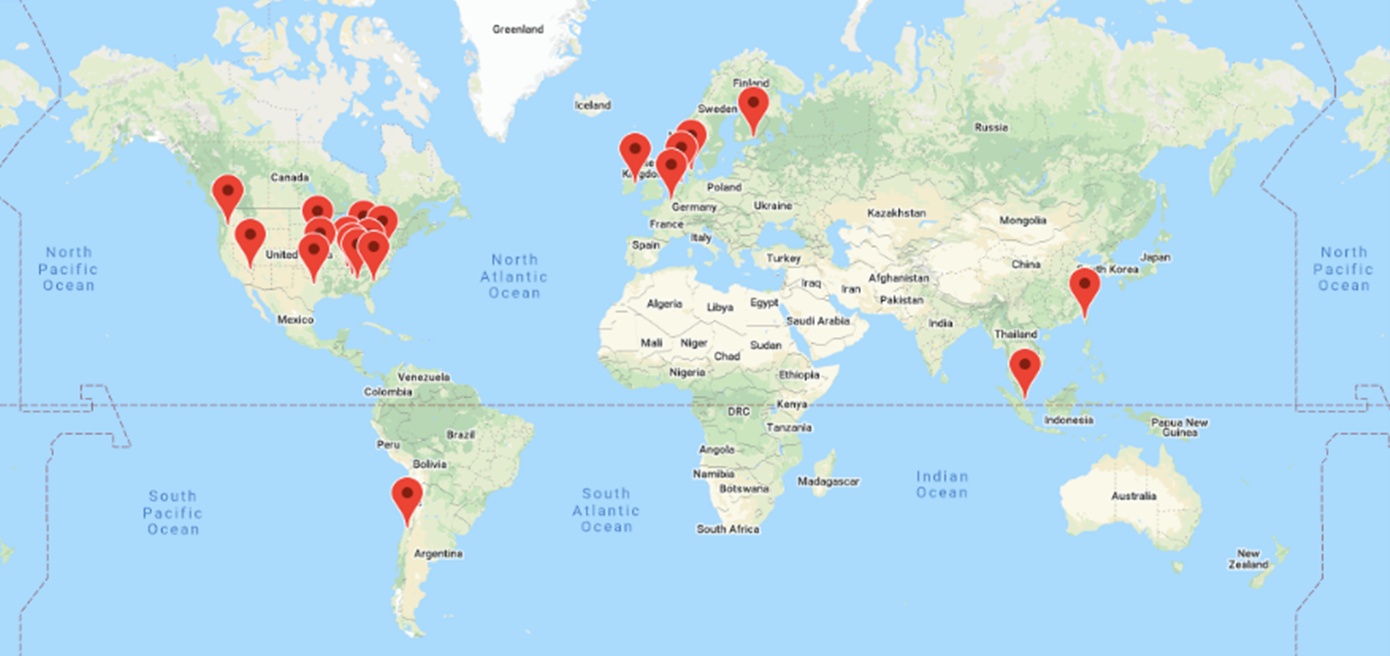 Google Data centers-locations